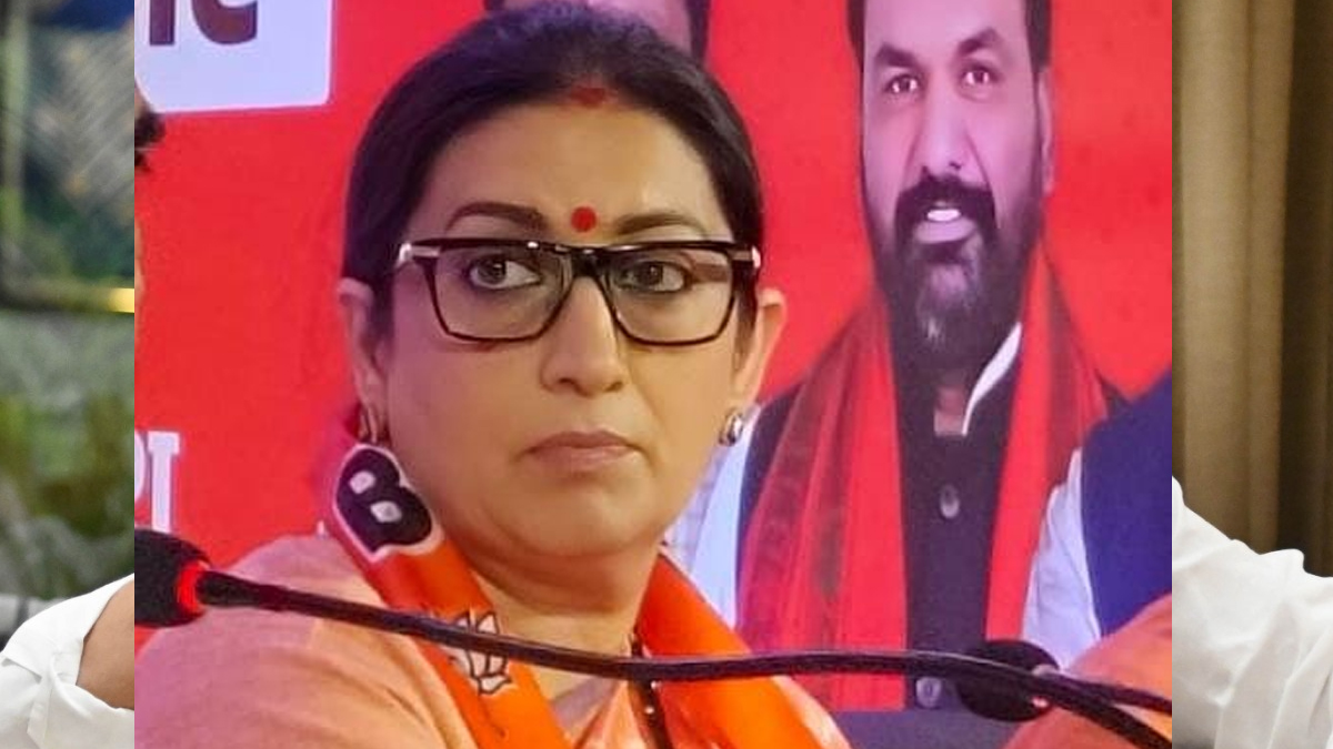 smriti irani nda empowered women in bihar election claim