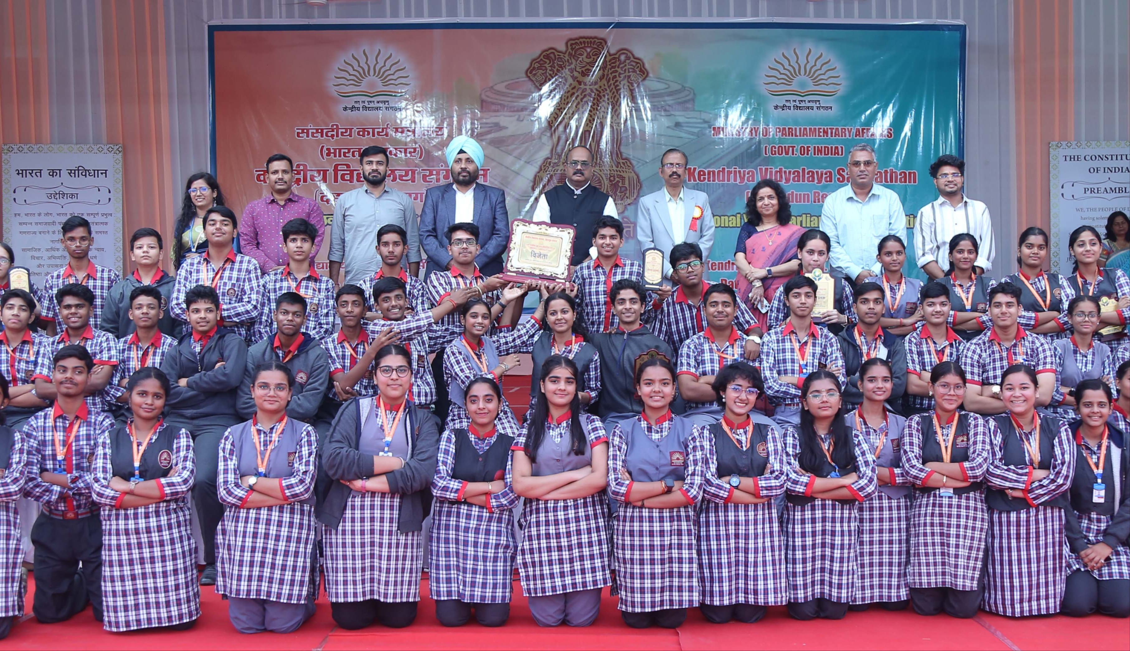 dr rajendra prasad kv wins youth parliament title