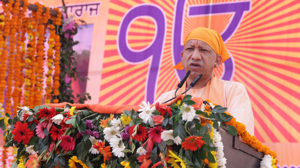 india is a country with a tradition of saints and great men who kept the soul of the nation alive even in times of crisis cm yogi