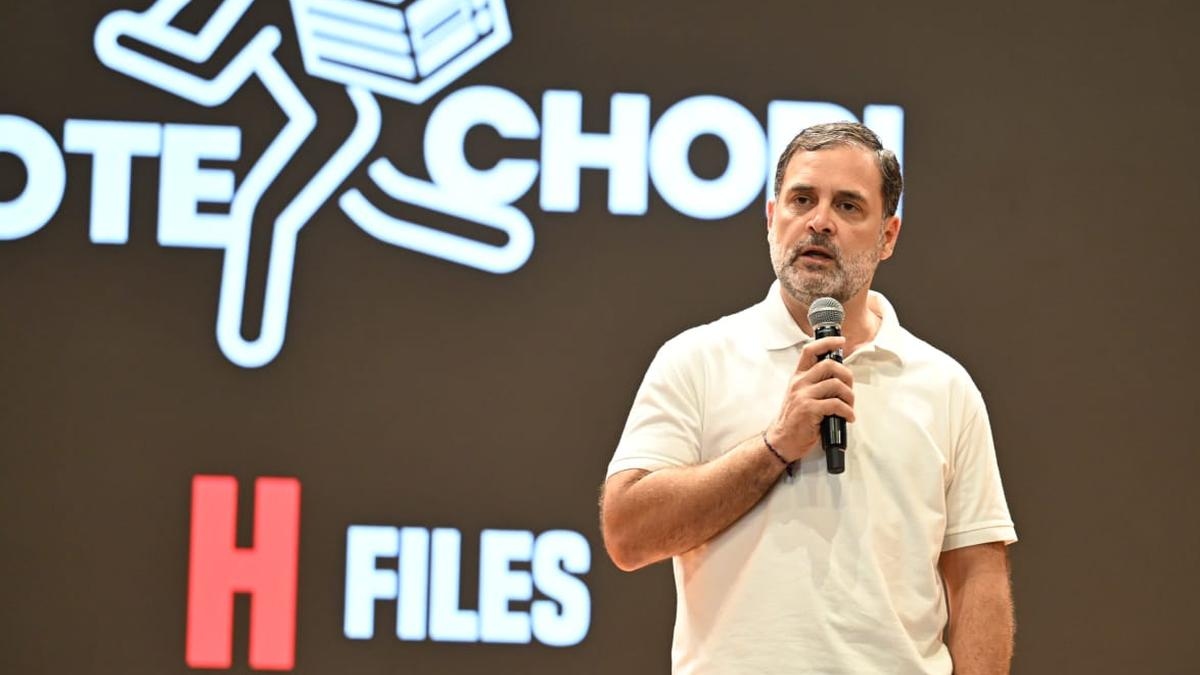 bjp retaliates to rahul gandhis vote theft allegations in haryana elections