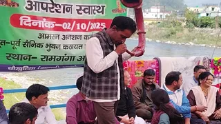 चौखुटिया में आपरेशन स्वास्थ्य आंदोलन जारी, आंदोलन तेज करने का एलान. Jagran