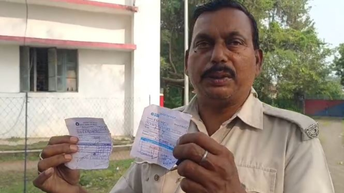 cyber fraud home guard duped of 80000 in madhupur