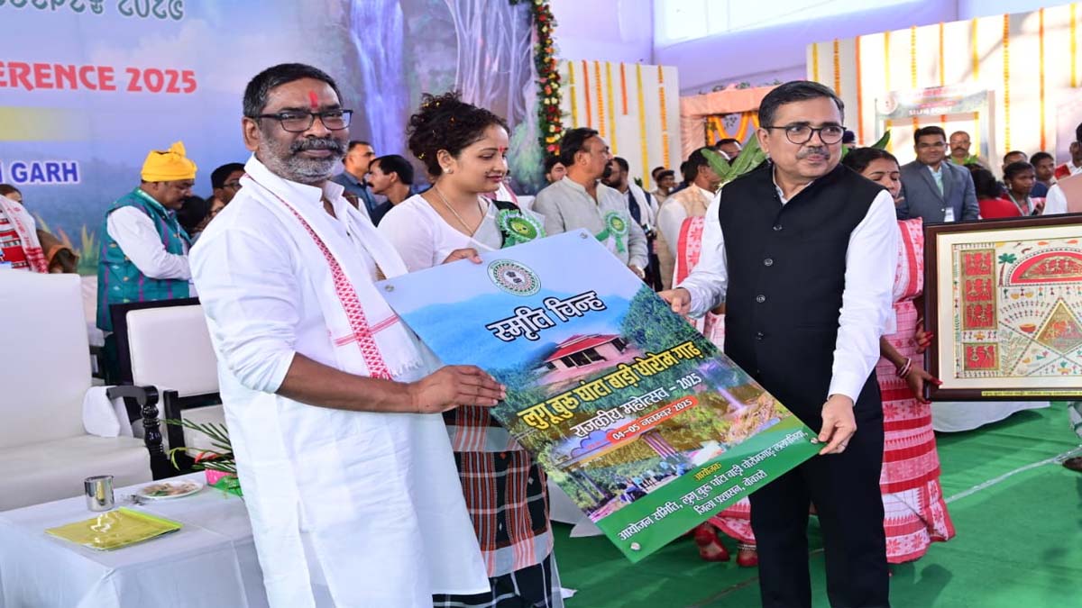 jharkhand chief minister hemant soren attends lugu buru state festival 2025