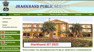 Jharkhand JET 2025 के लिए यहां से करें अप्लाई।