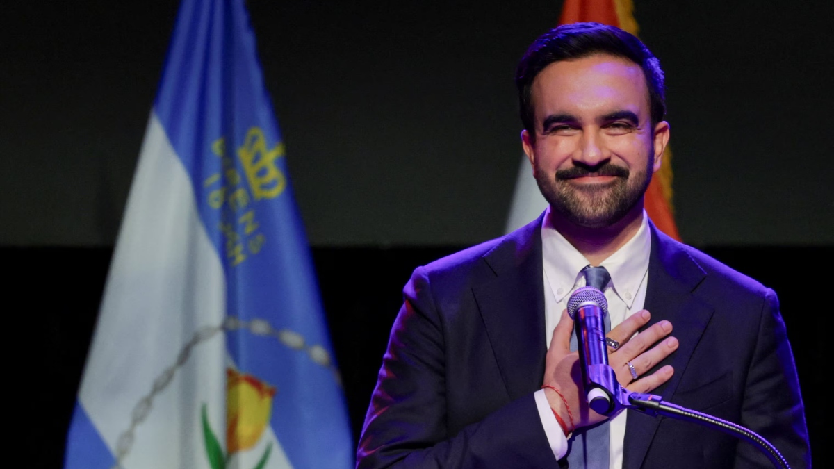 zohran mamdani nehru tryst with destiny speech after nyc mayoral win