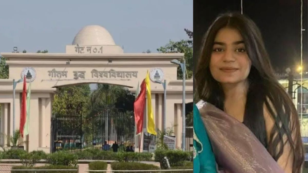 greater noida road accident gautam buddha university student dies