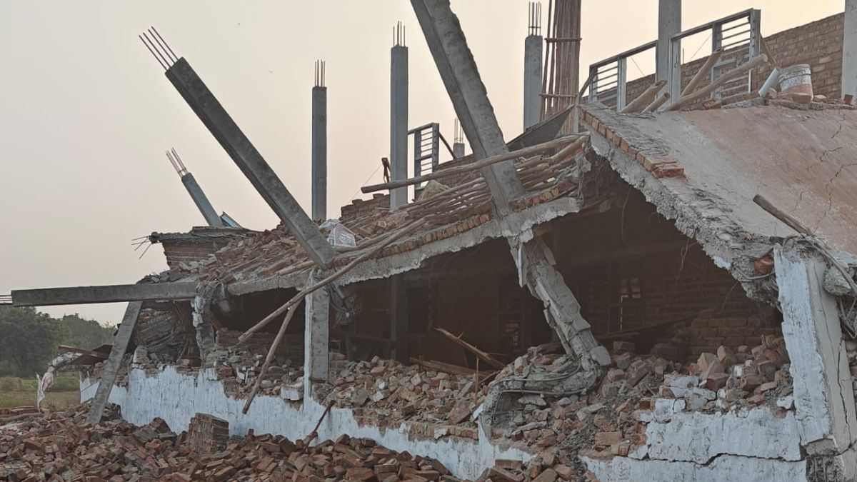 sonipat illegal construction demolished property dealers panic