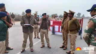 पहले चरण की वोटिंग से पहले यूपी बॉर्डर सील। फाइल फोटो