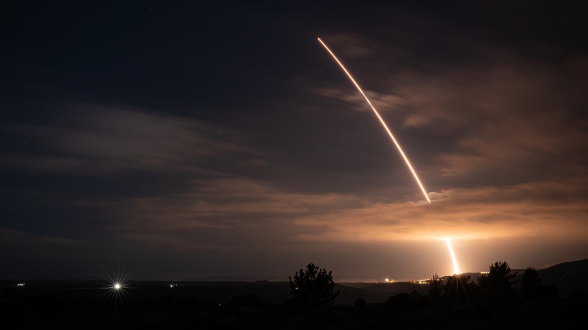 minuteman iii missile test us conducts successful icbm launch