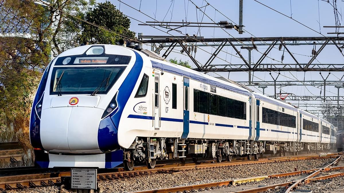 preparations underway at bareilly station for lucknowsaharanpur vande bharat express to run from november 8 see full route