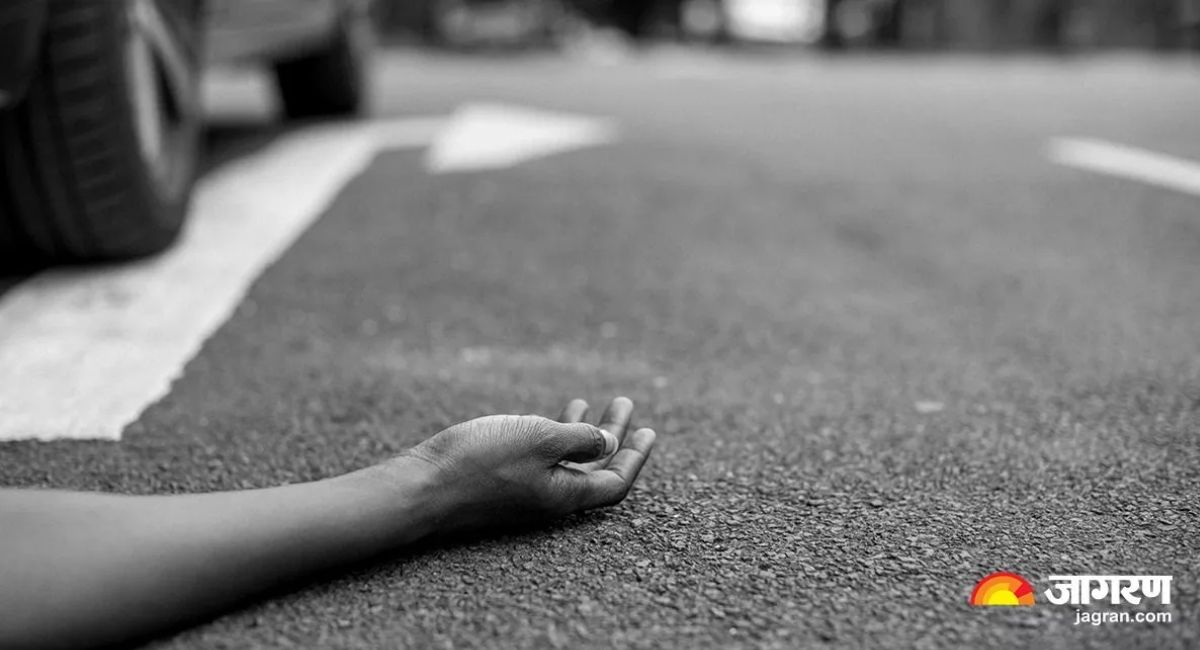 bahraich accident dumper kills four on bike en route to barabanki