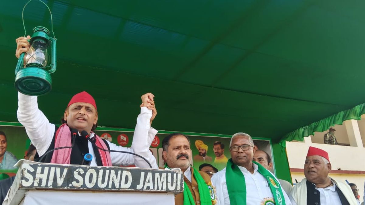 akhilesh yadav targets bjp jdu in bihar will remove them from magadh