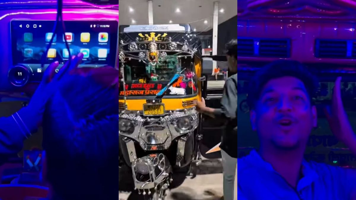 maharashtra auto driver transforms threewheeler auto rickshaw into luxury ride with ac and power windows