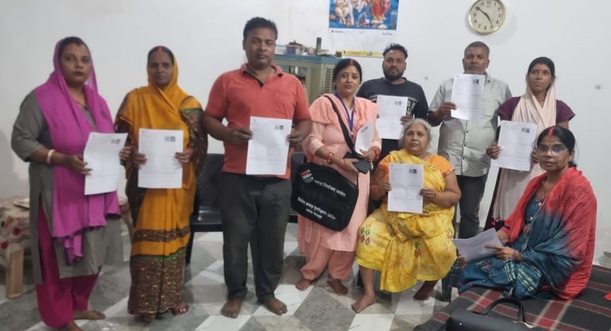 gorakhpur voter list update blos conduct door to door sir campaign
