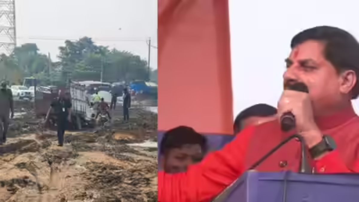 mohan yadav alleges sabotage in patna helicopter landing blocked