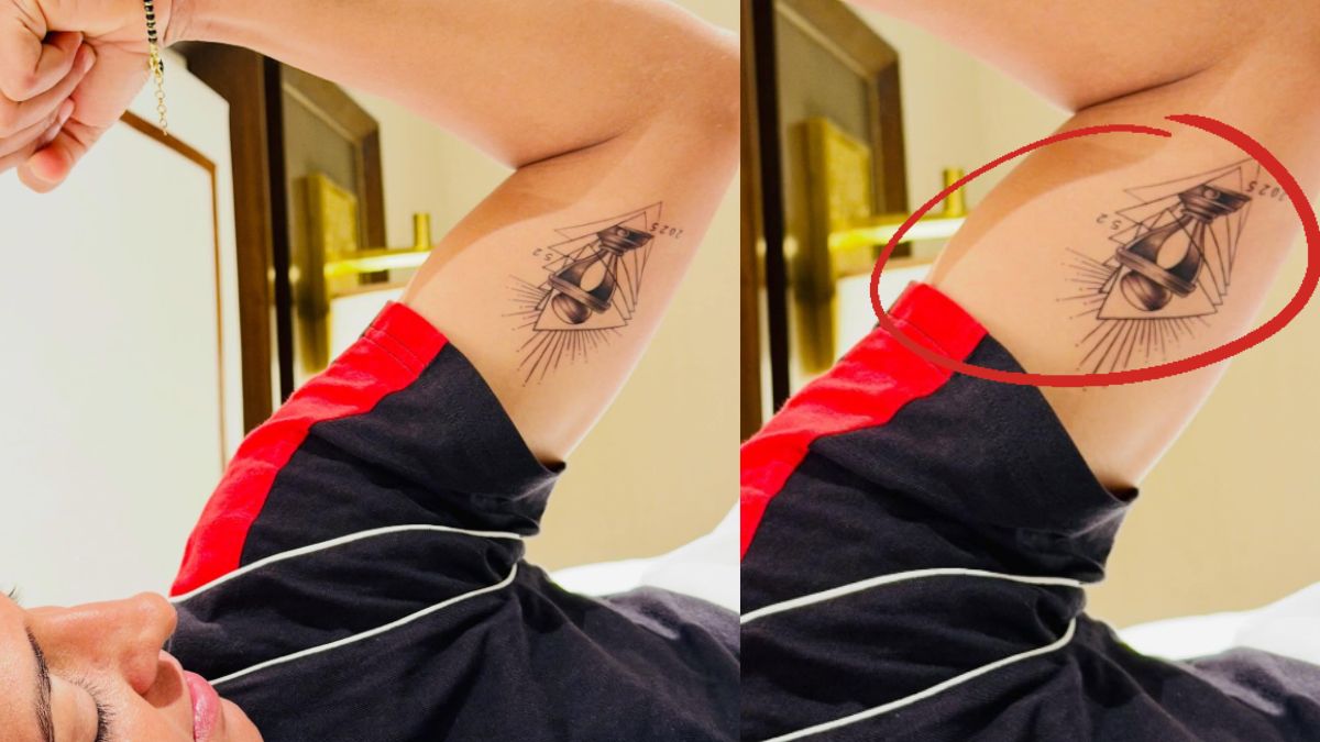 harmanpreet kaur gets new tattoo after india won womens world cup 2025