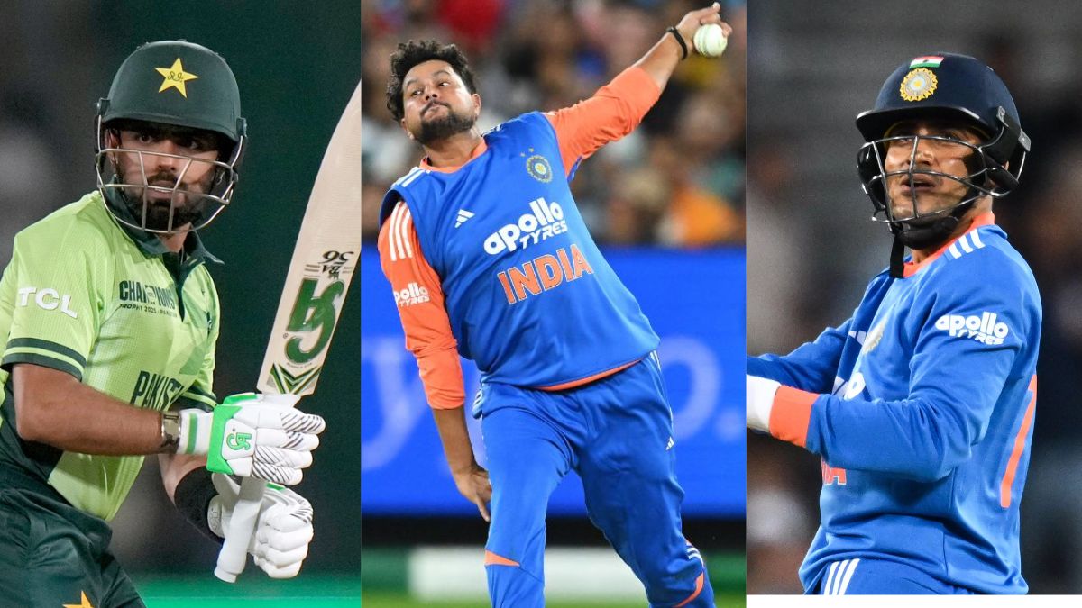 icc rankings pakistan salman mirza jumps 98 spots babar azam shubman gill big gains kuldeep yadav big loss