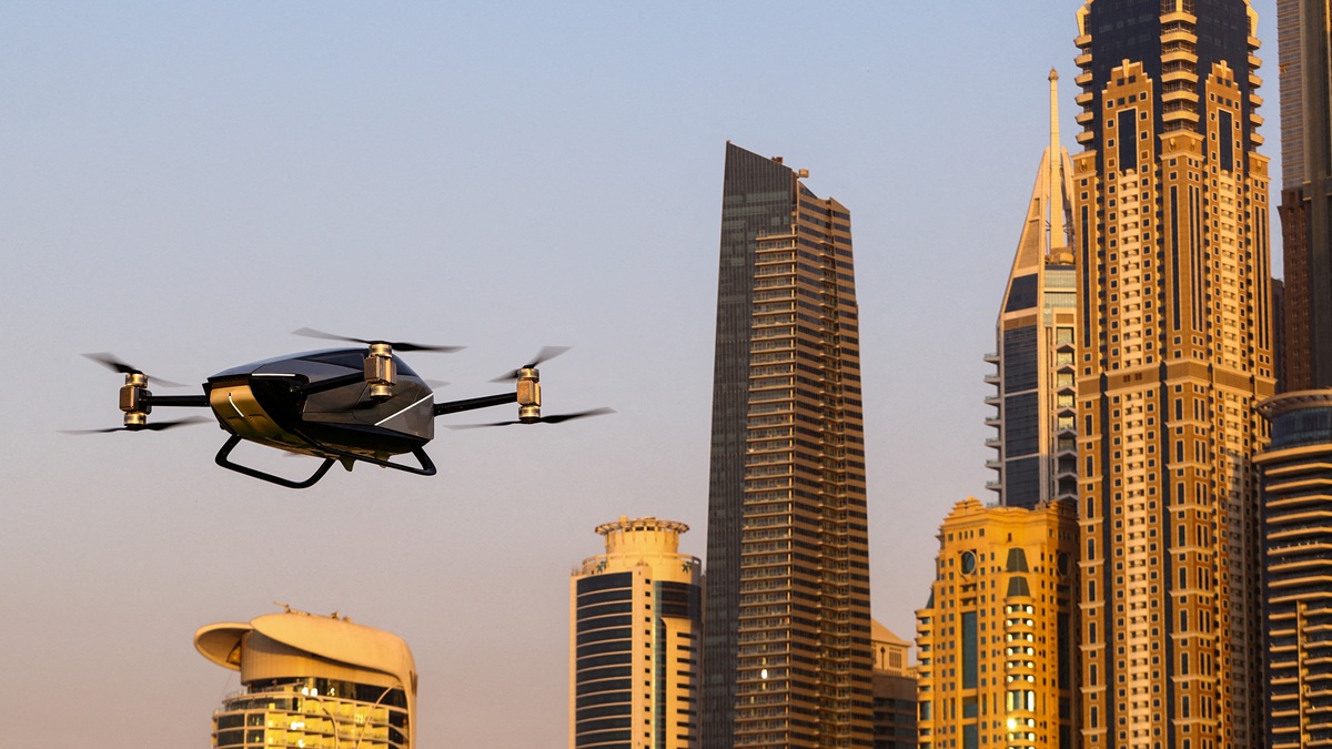 chinese company beats tesla makes flying car