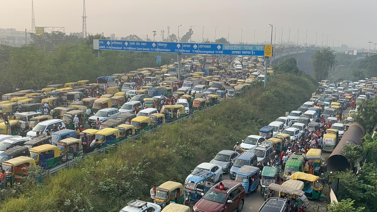 kartik purnima patna heavy traffic due to ganga snan