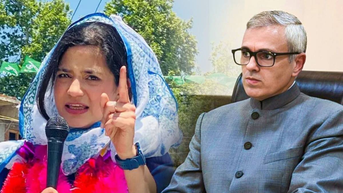 budgam bypoll pdp campaign intensifies targets omar abdullah iltija mufti targets cm