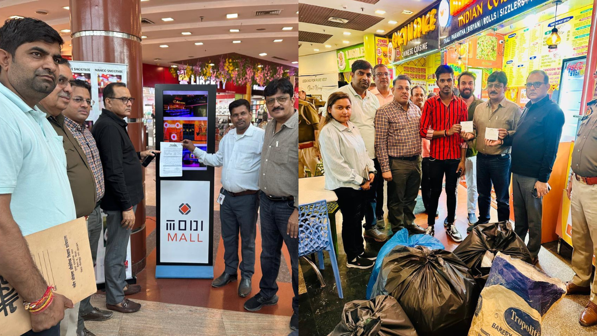 noida modi mall fined 25 lakh for waste disposal violation
