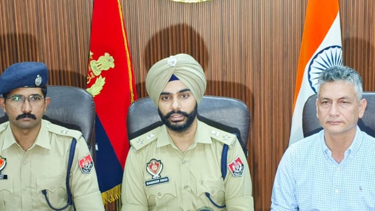 amritsar police recovered isi sent ak47 rifles and ammunition