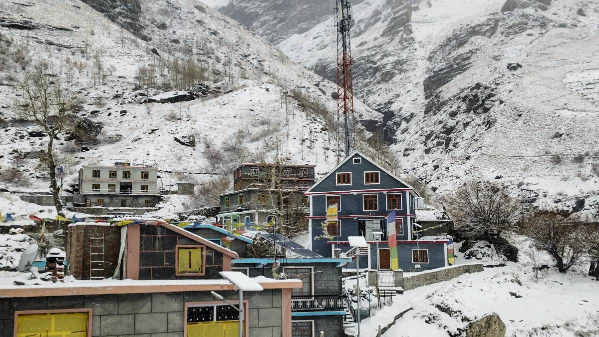 himachal pradesh snowfall tourist delight in kullu lahaul spiti after fresh snowfall