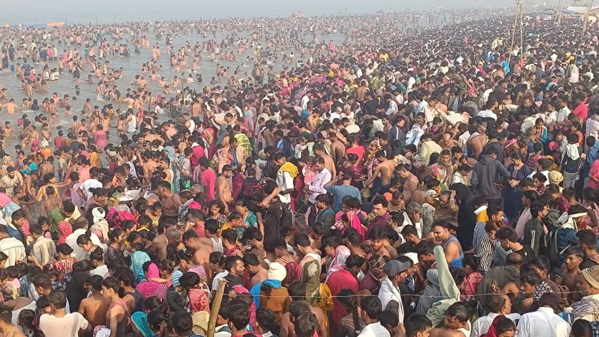 kartik purnima 3 million devotees gather for ganga snan at tigri dham