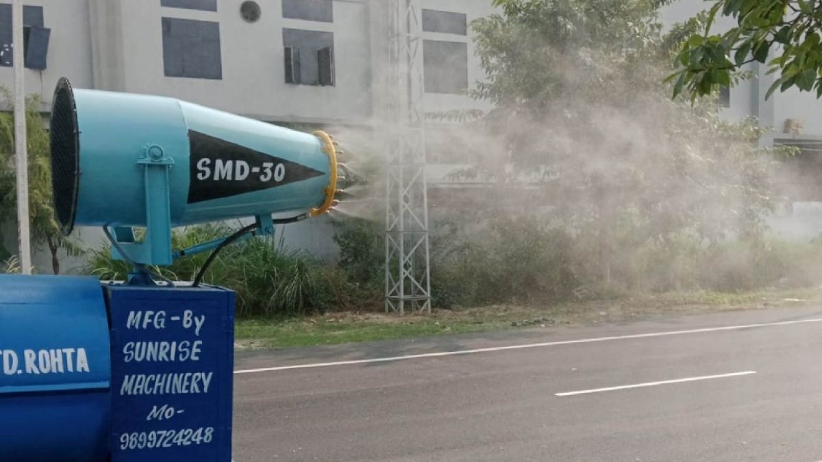 bahadurgarh air quality monitor down despite clear weather