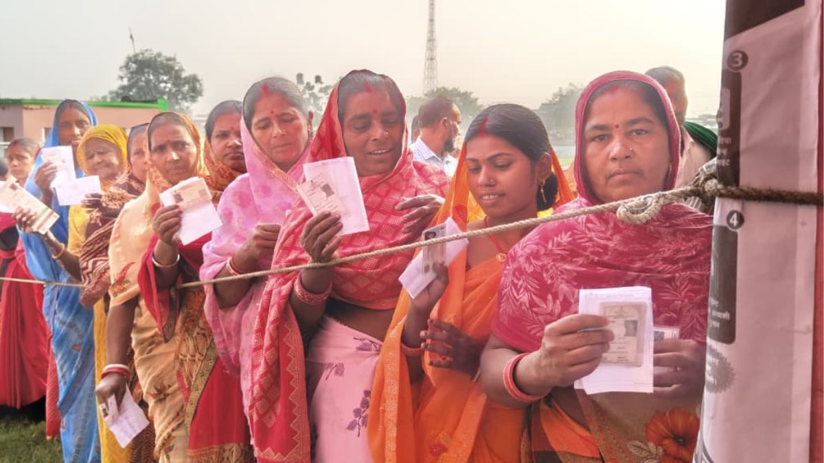 bihar election 2025 30 voter turnout by 11 am