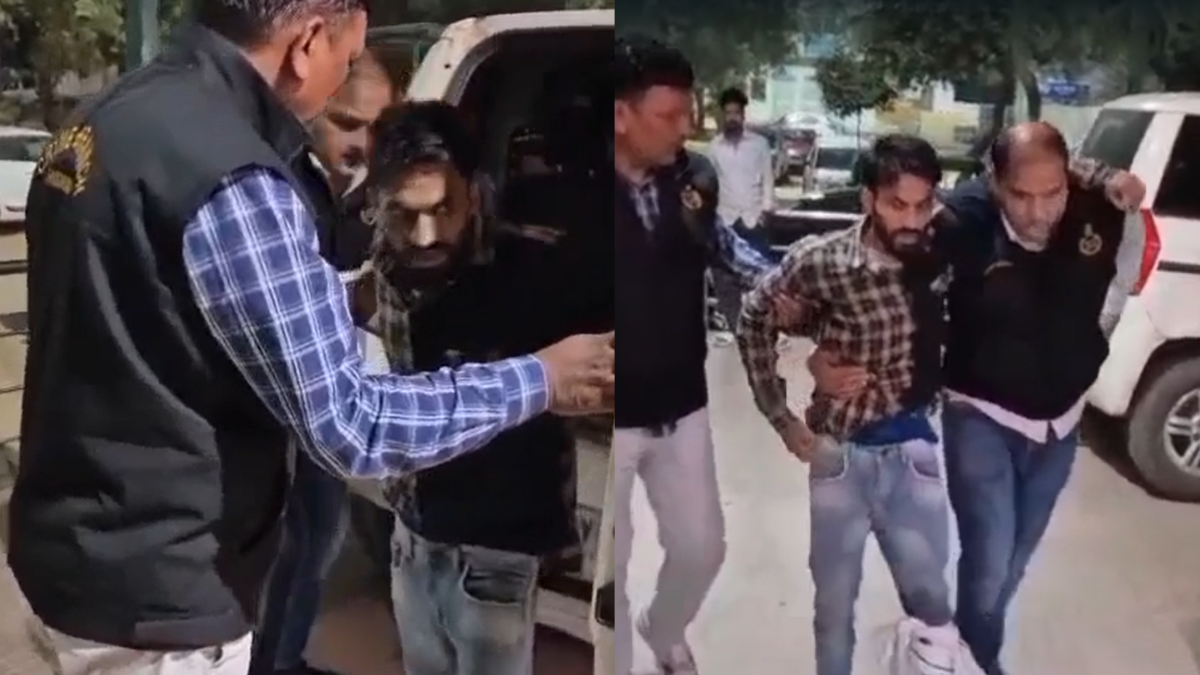 faridabad shooter injured in encounter attempted escape