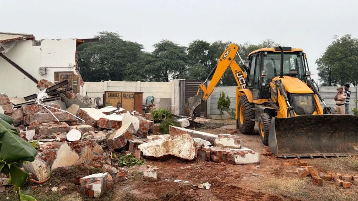 faridabad rahul colony demolition power cut letter issued