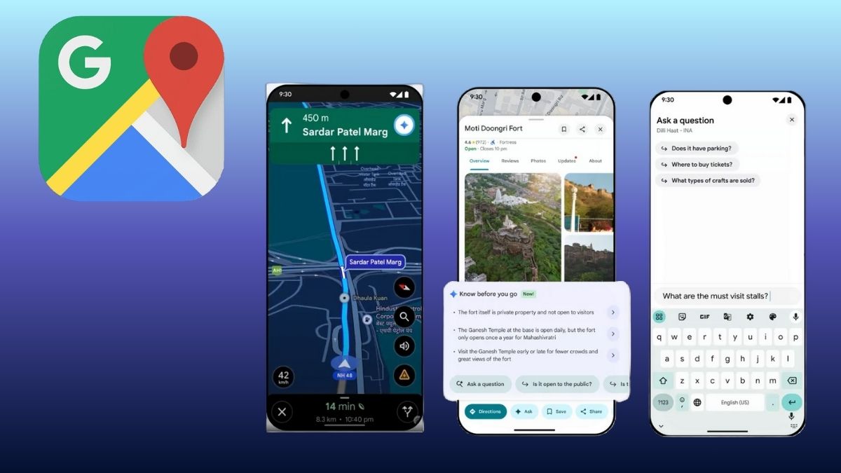 google maps new features gemini ai powered updates in india