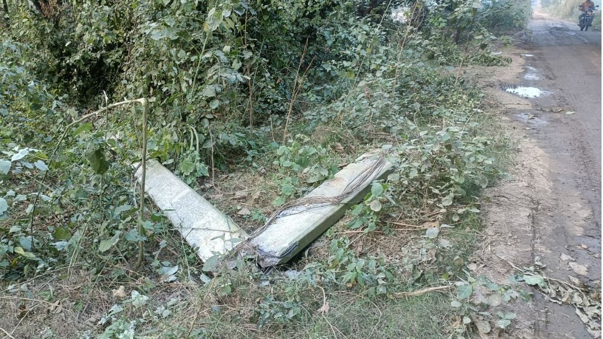 illegal soil mining disrupts power supply in hapur villages