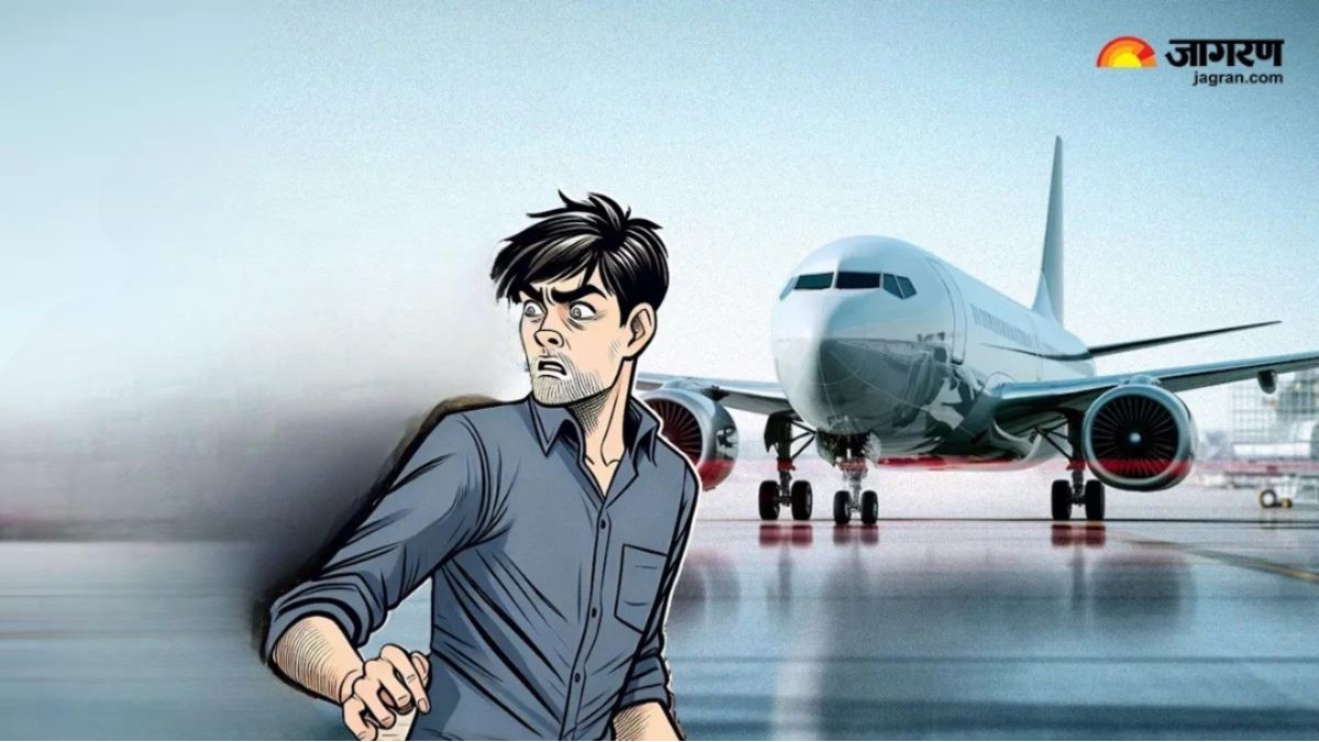 british passenger flees delhi airport security breach investigation