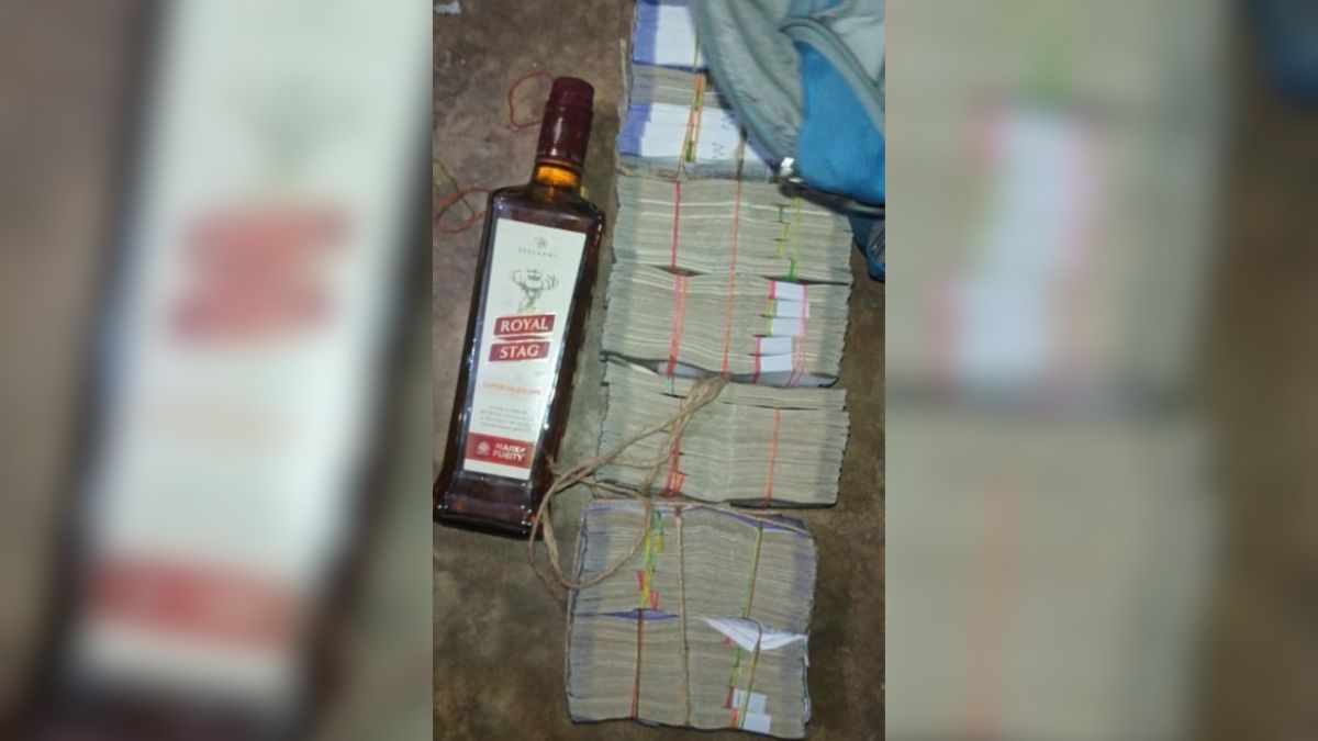 bihar stf bust 3 arrested with 18 lakh arms liquor in bihta