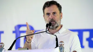 कांग्रेस नेता राहुल गांधी।