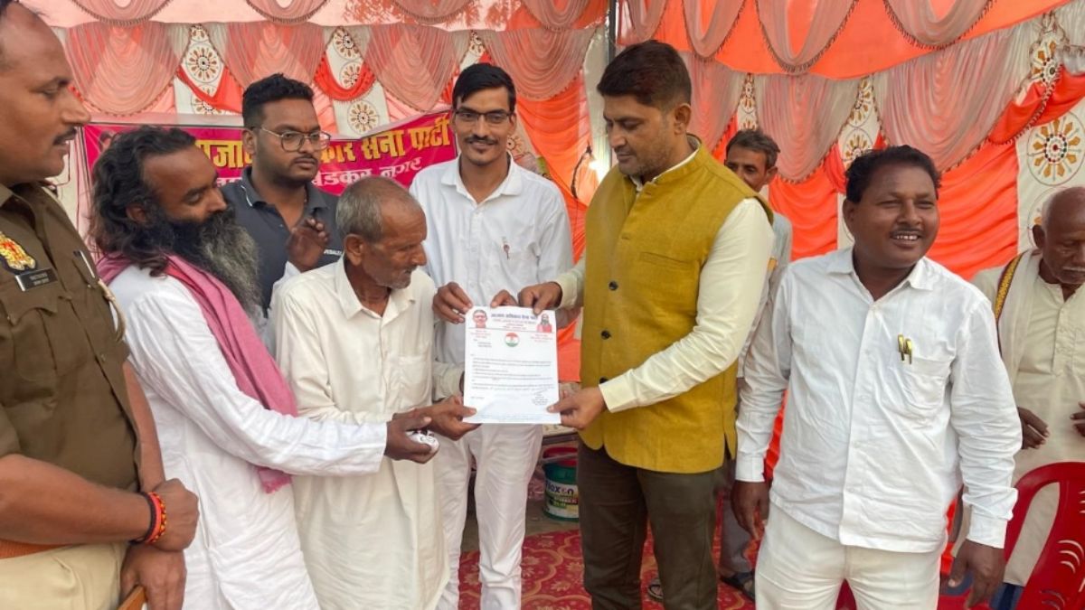 ramleela stage to be rebuilt in jahangirganj villagers end fast