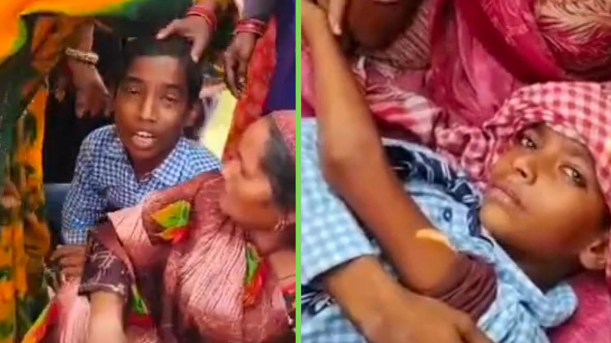 school van accident in shivli 7 children injured