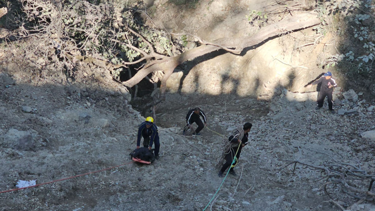 accident on mussoorie dehradun road one dead