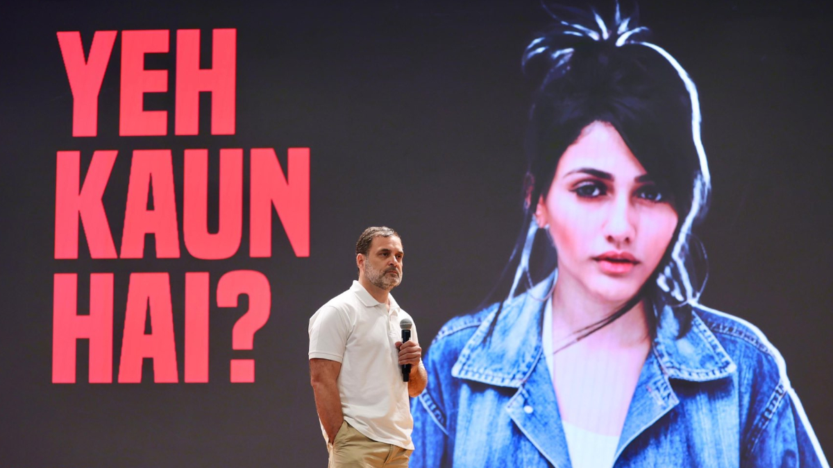 larissa neves rahul gandhi alleges haryana vote theft using her photo