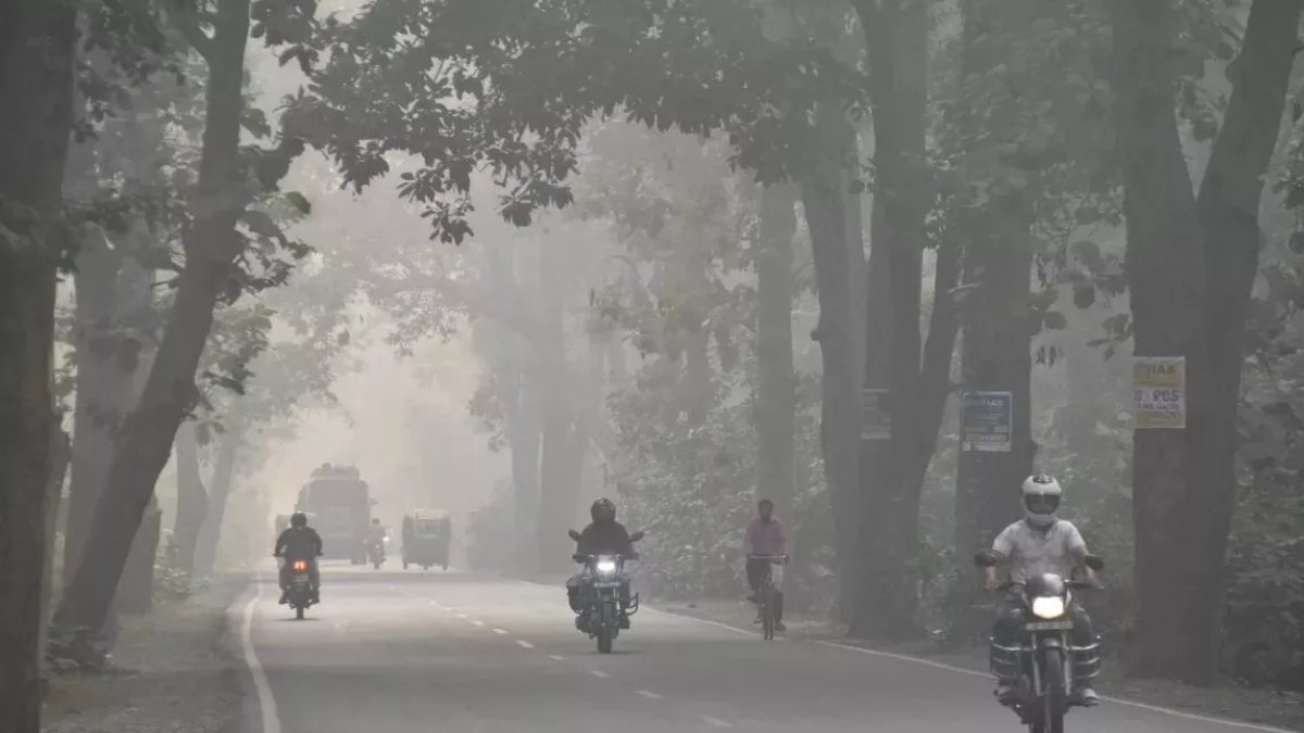 delhi weather update coldest morning temperature dips below 15 degrees