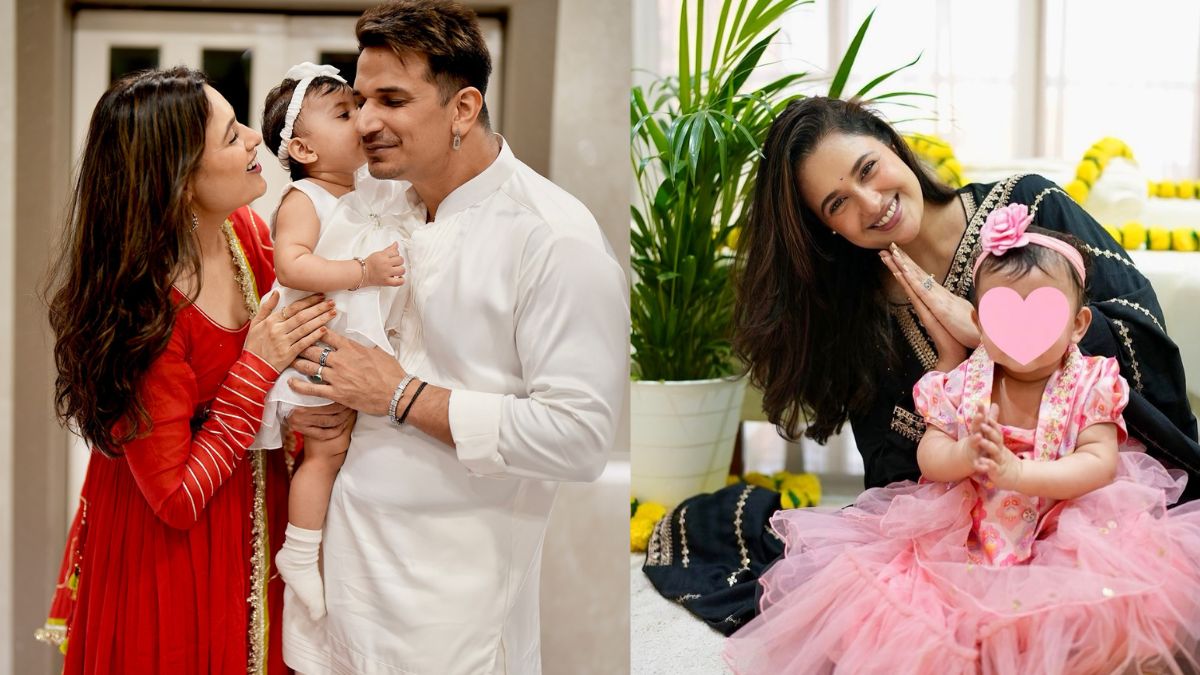 prince narula and yuvika chaudhary reveal daughter ekleens face for the first time on guru nanak jayanti