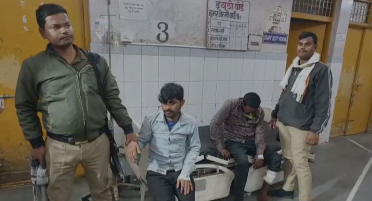 bahraich police encounter five arrested two absconding