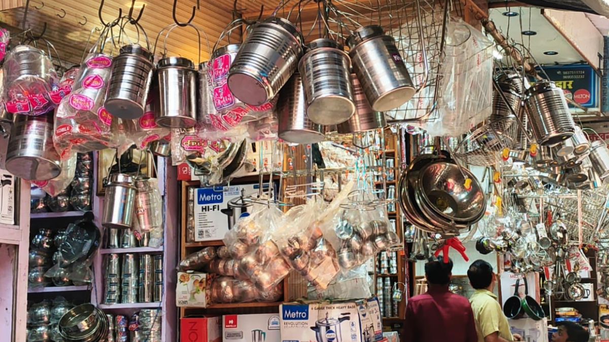 after the festivals the color of sahalag rose the purchase of copper and brass utensils increased