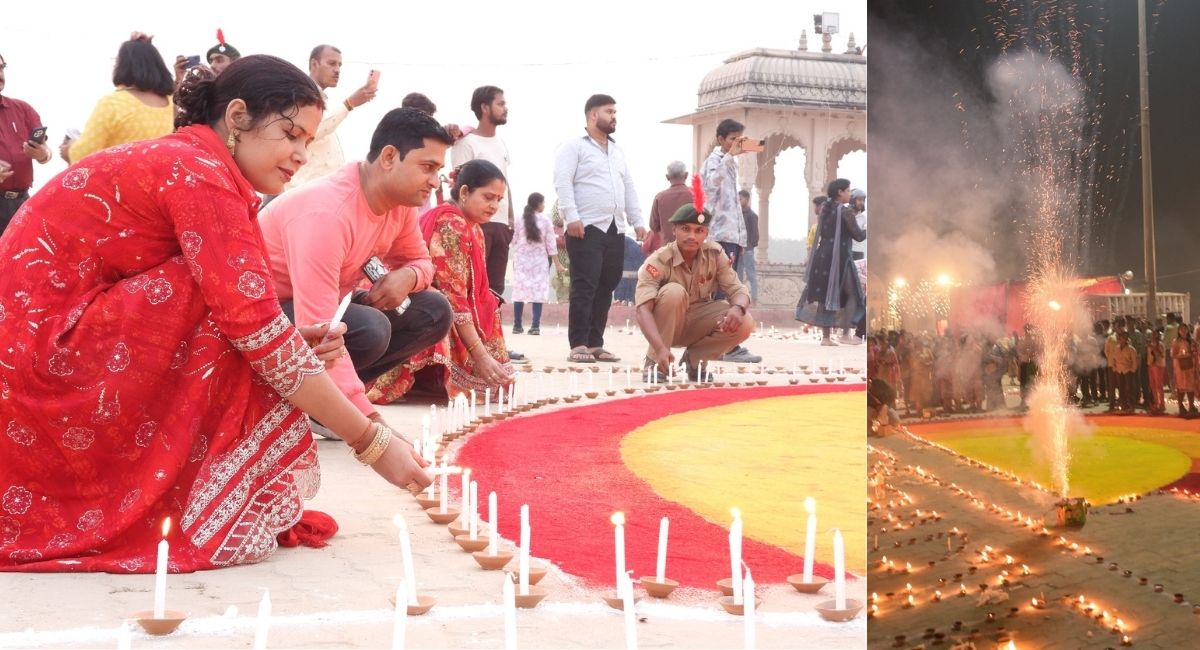 dev deepawali celebrations schools participate in cultural revival in gorakhpur