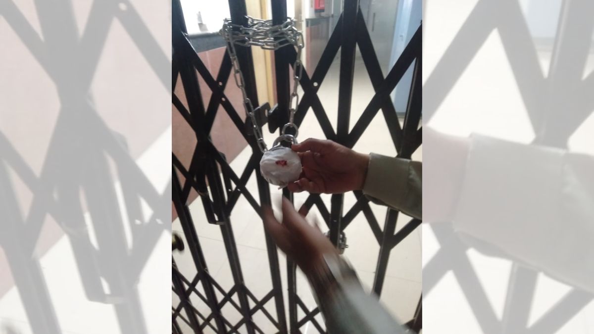 faridabad municipal corporation seals central public works department office over dues