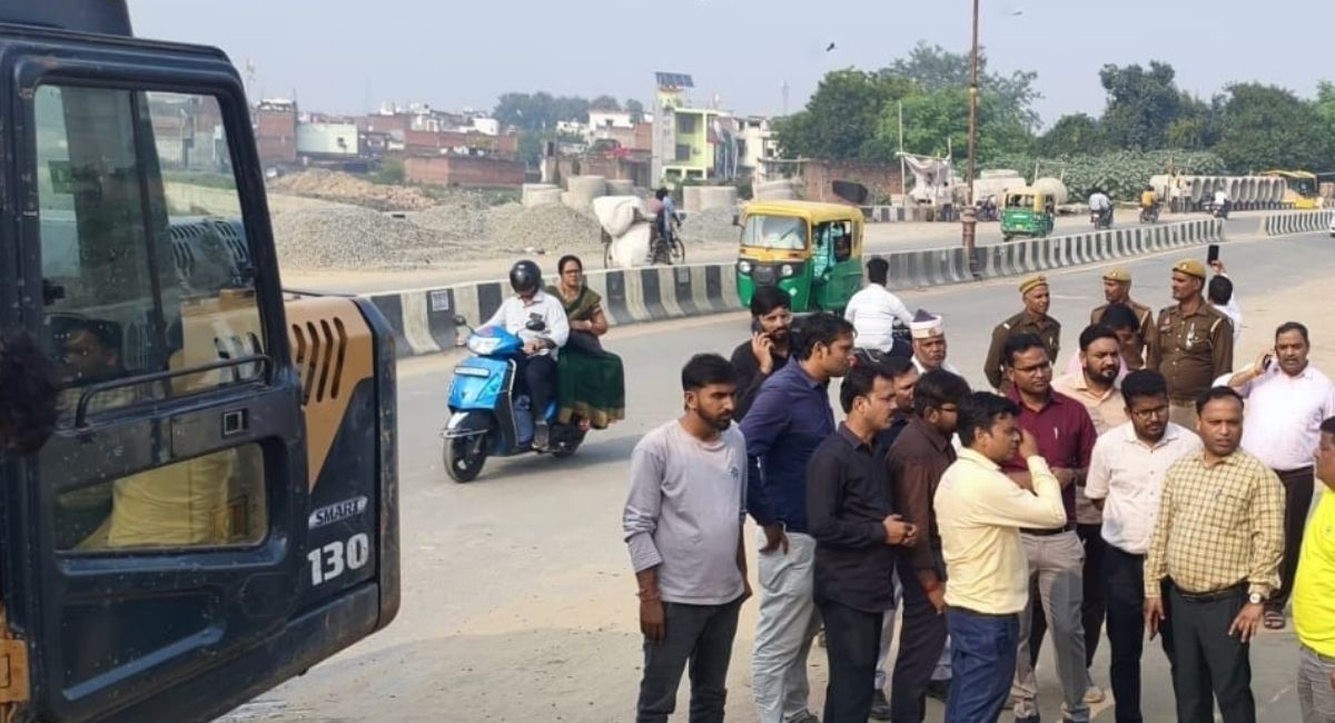 godhdoiya drain encroachment removal drive intensified