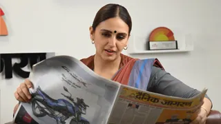 बॉलीवुड अभिनेत्री हुमा कुरैशी (फोटो क्रेडिट- जागरण)