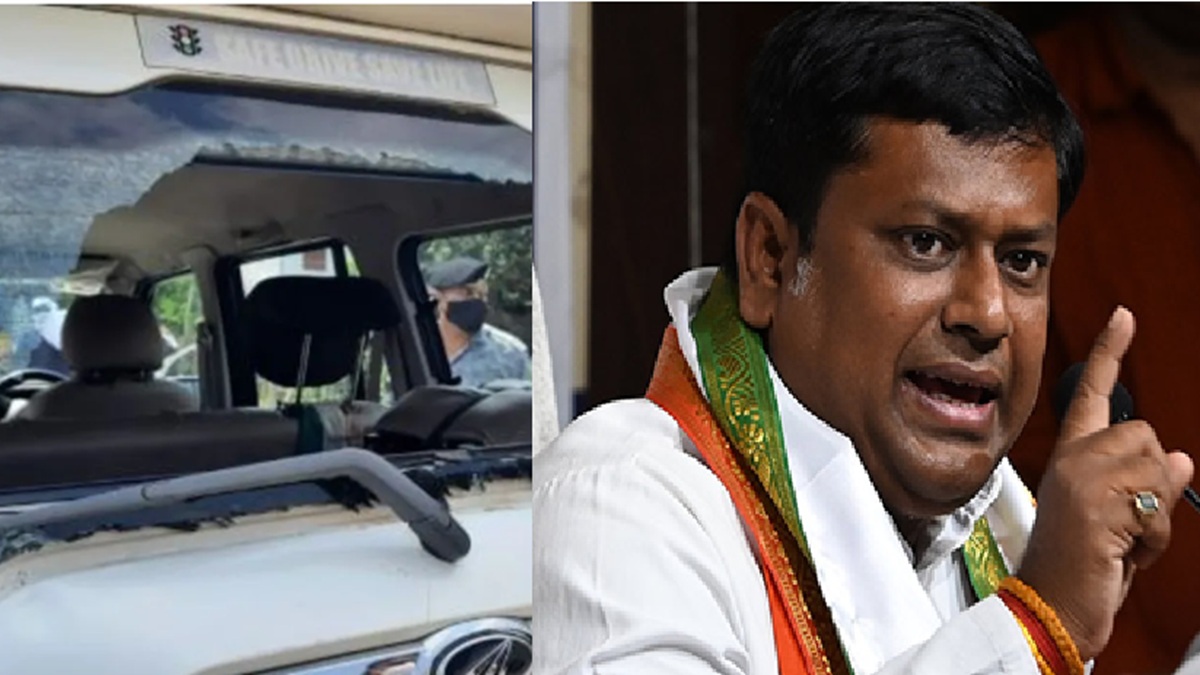 tmc bjp workers clash after attack on union minister convoy in bengal several injured